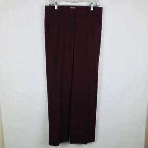 J. Crew Factory Perfect Work Pant Burgundy